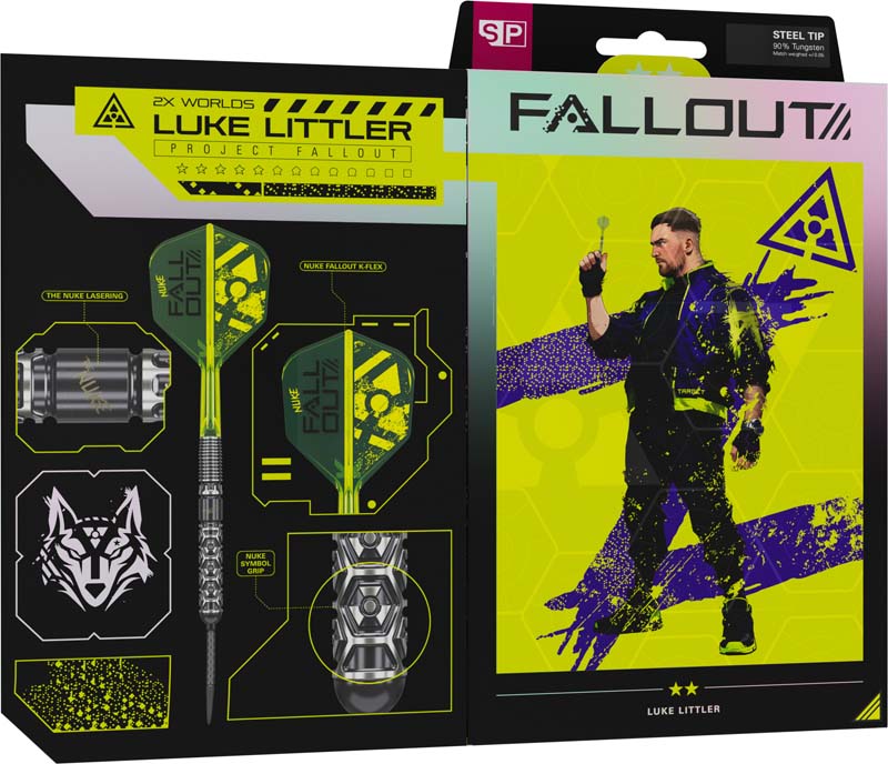 Target Luke Littler Nuke Fallout Swiss Points 90% 22g - 9
