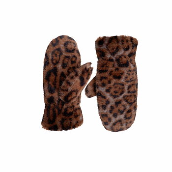 BLAZE soft mittens - mocca Leo