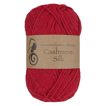 Cashmere Silk 25 g  Körsbär 650