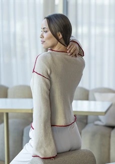 Viking Mönsterhäfte Dam  Katalog Cashmere  No 7 Snorre Collection   - 11