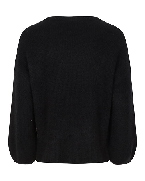 Jumper Alpha rundringad svart - 2