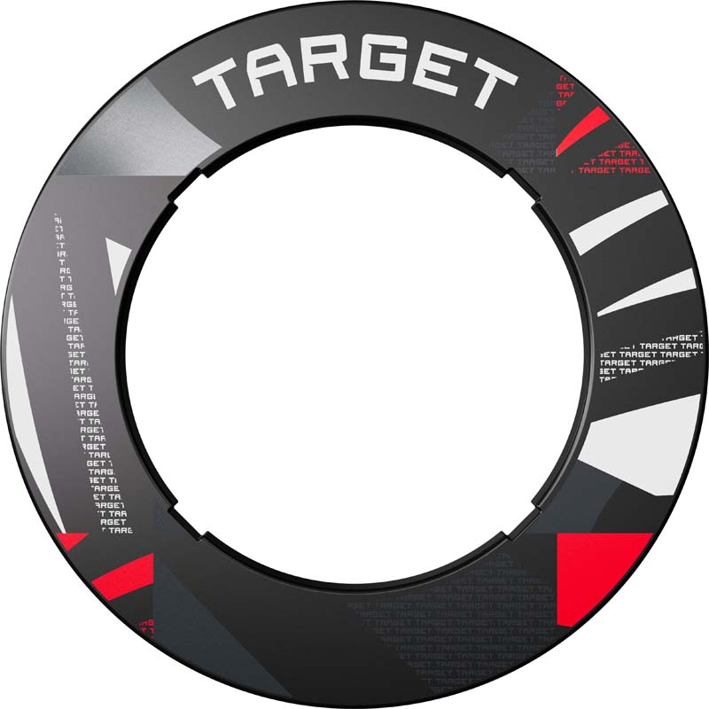 Target  Surround Black Patterned Notched