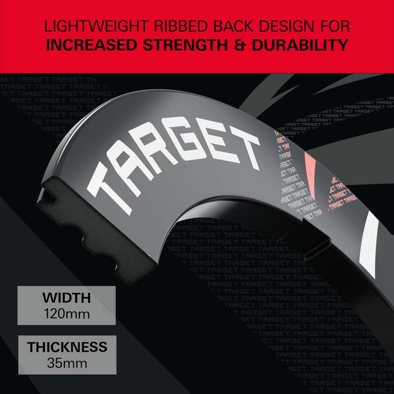 Target  Surround Black Patterned Notched - 10