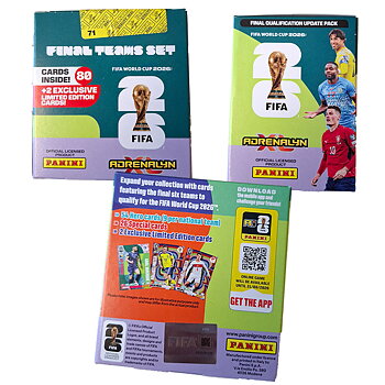 Panini World Cup 2026 Final Team Set 80+2 kort Limited Edition
