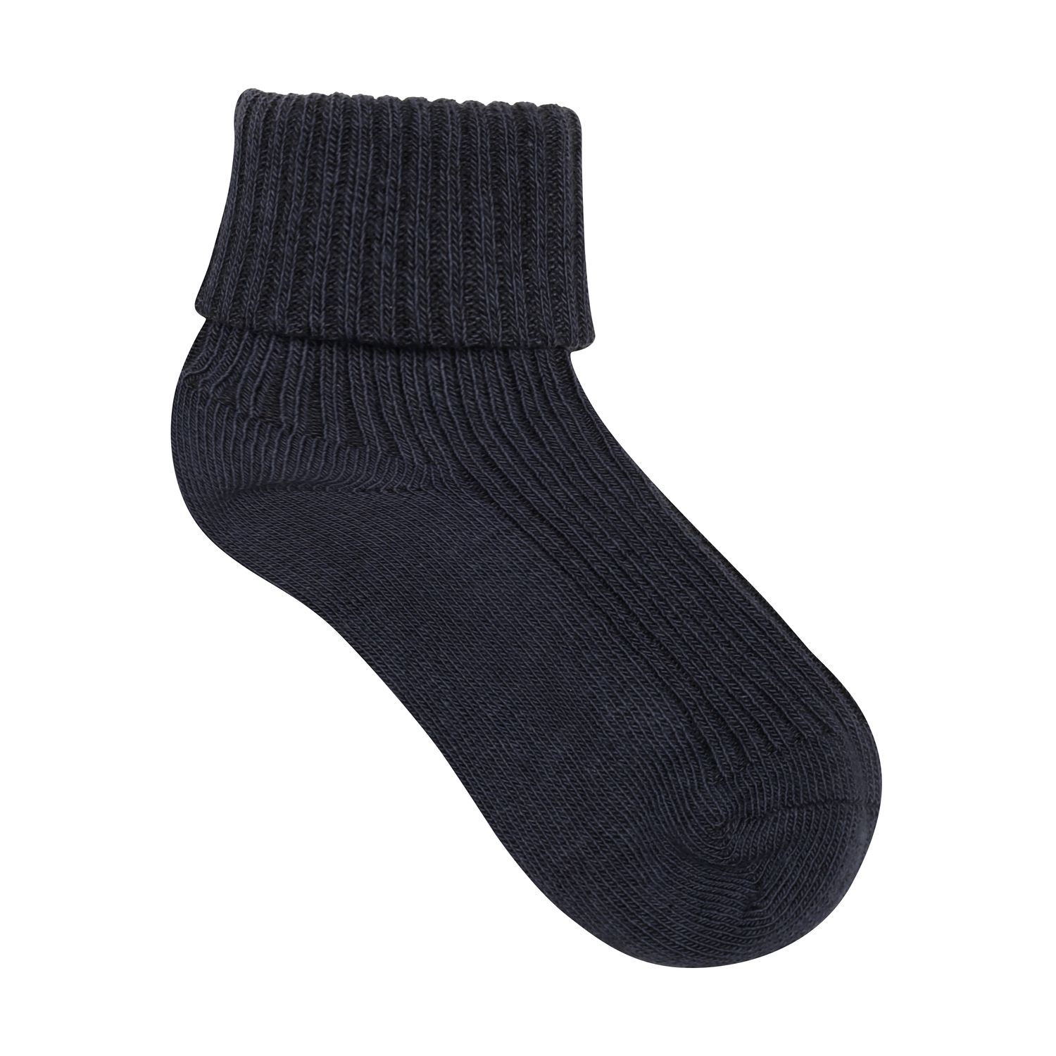 Baby 2x2 rib sock 3-pack Blau Gray - 3