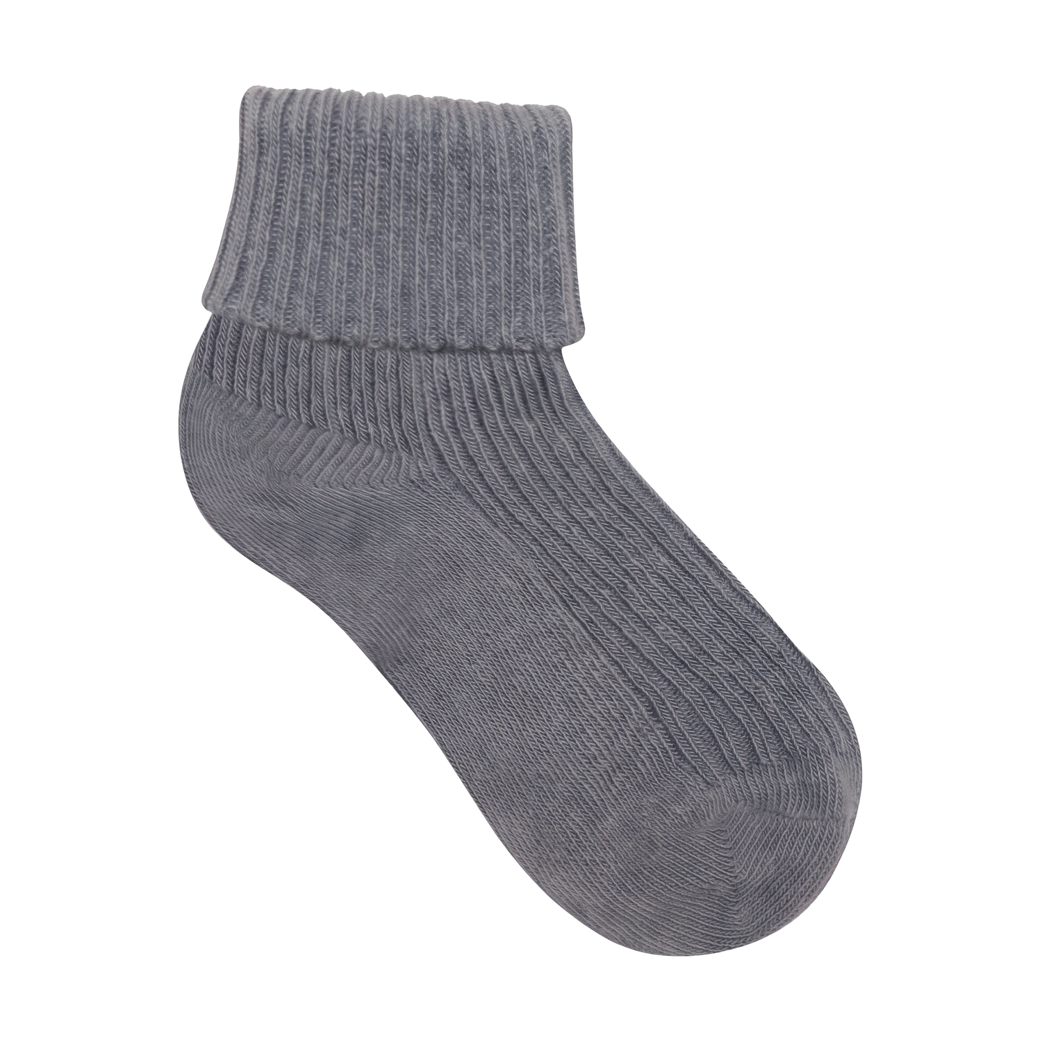 Baby 2x2 rib sock 3-pack Blau Gray - 4