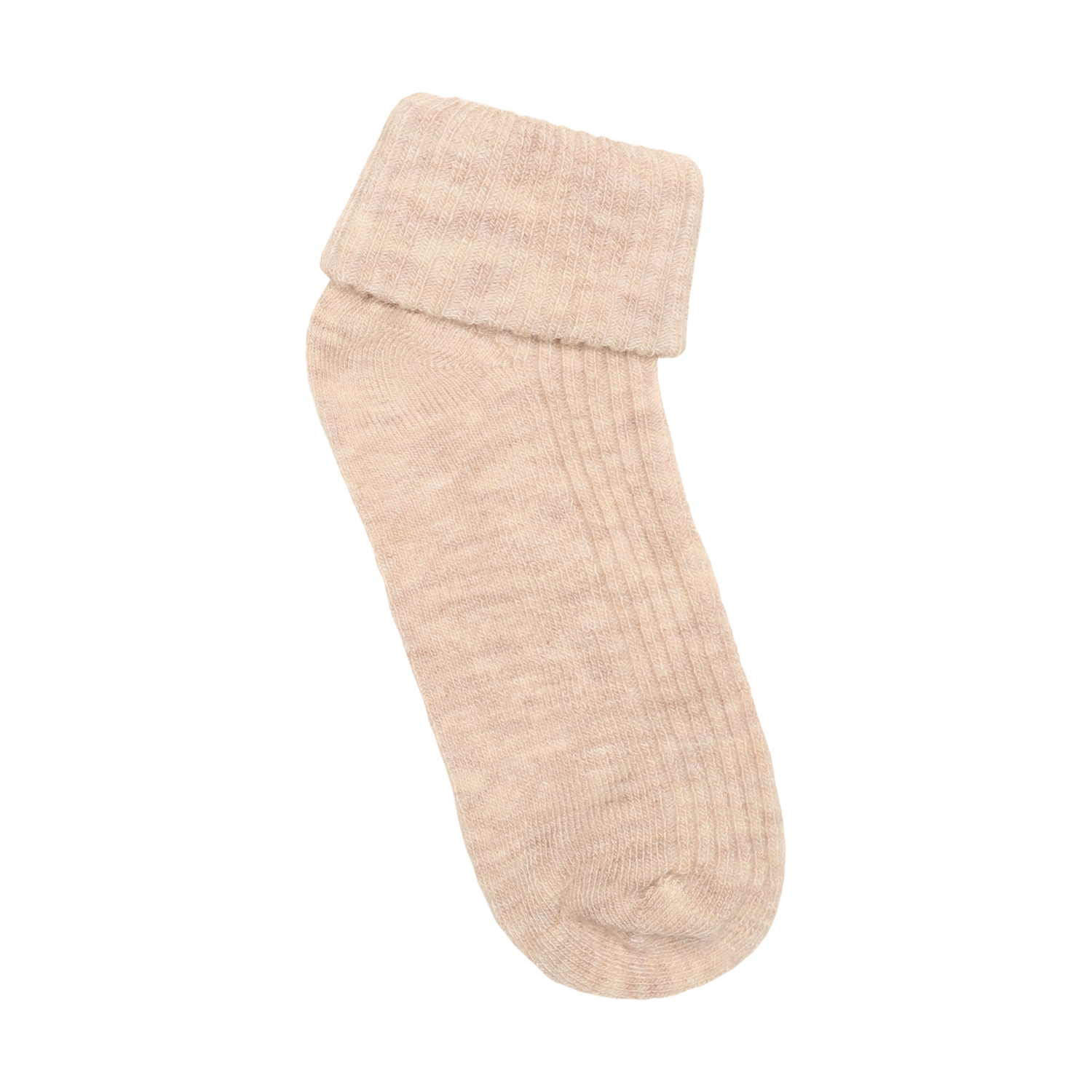 Baby 2x2 Rib Wool socks 2-Pack Sheer Bliss Melange - 2