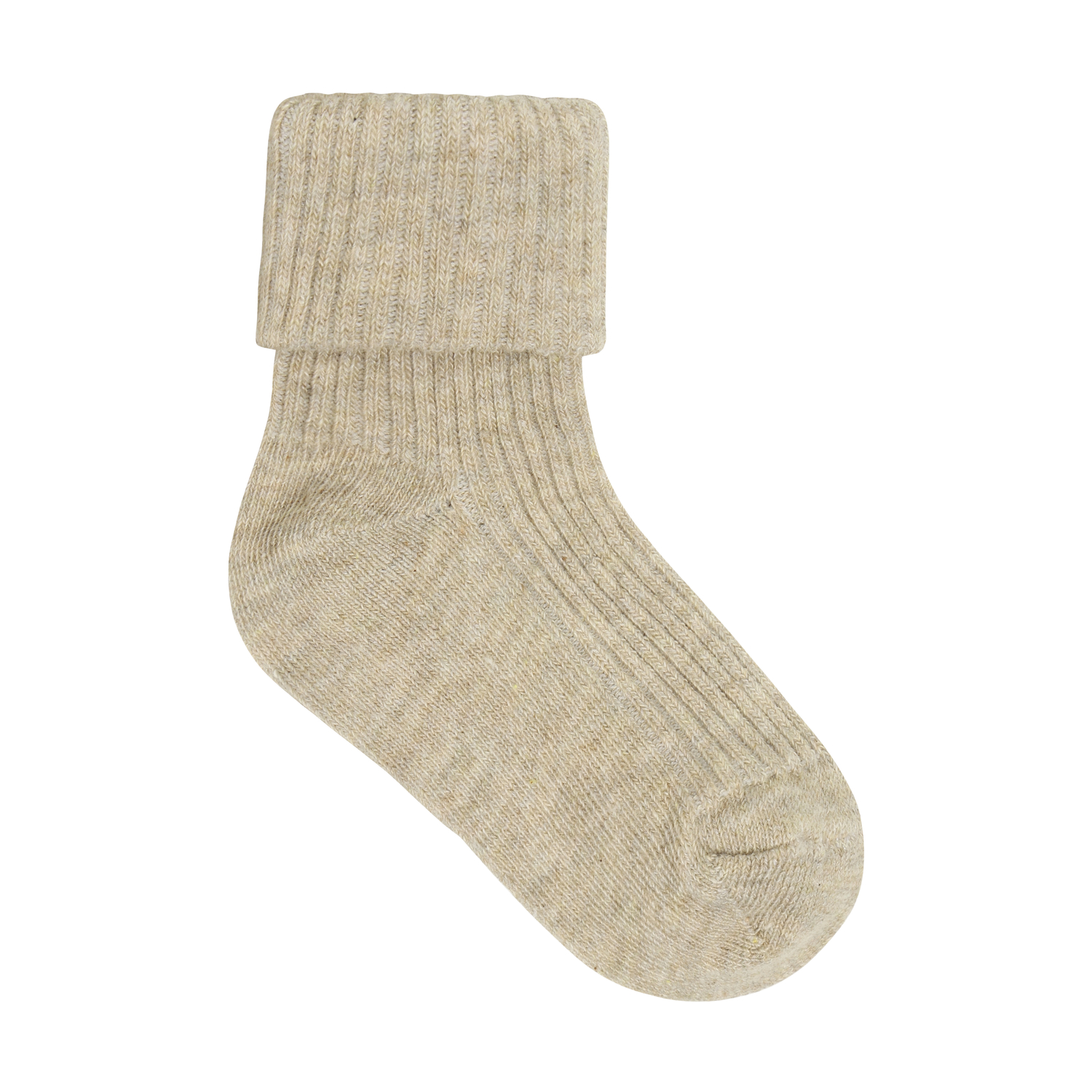 Baby Rib Socks w.glit 2-pack Silver Mink - 3
