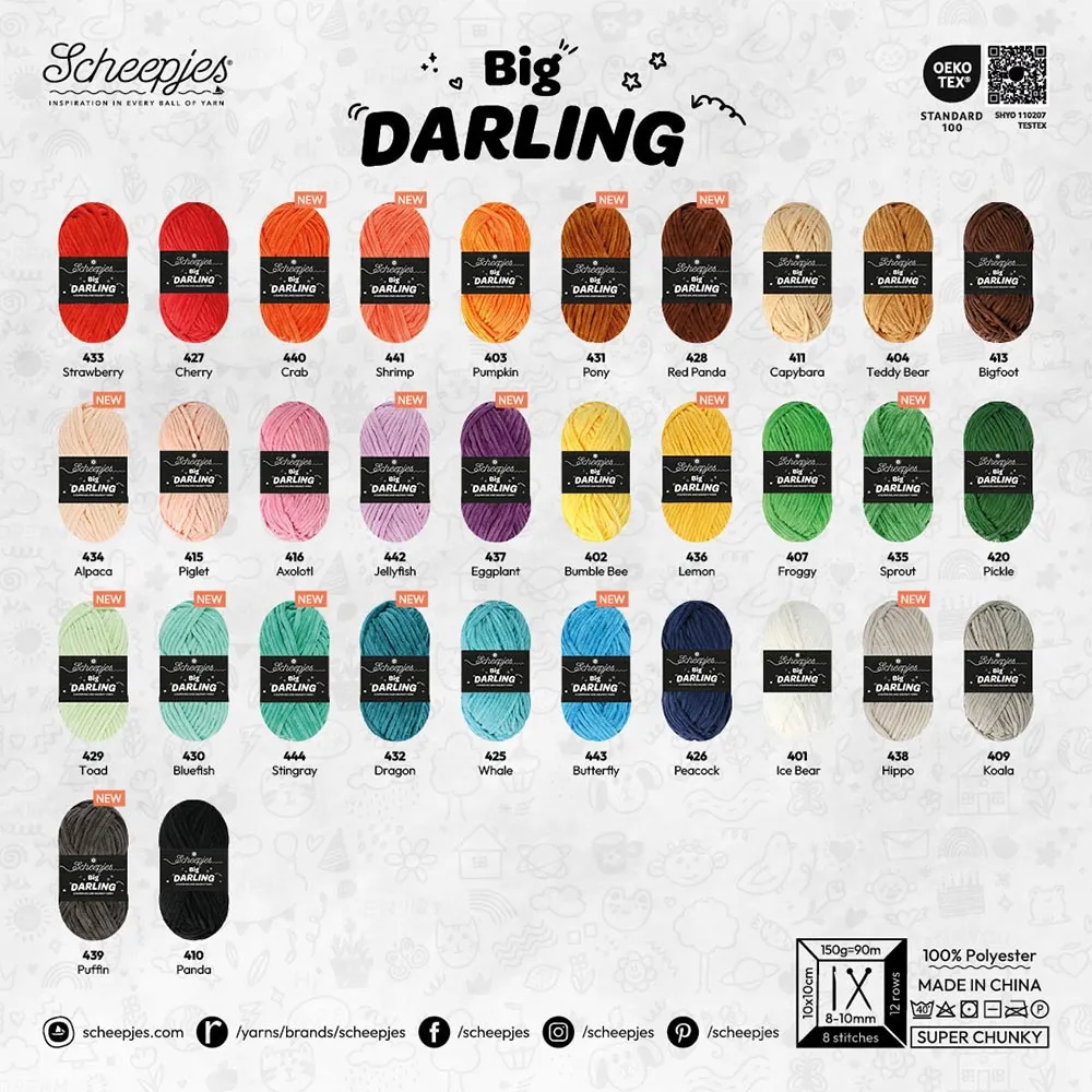Scheepjes Big Darling Jellyfish 442 - 2