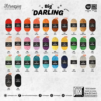 Scheepjes Big Darling Jellyfish 442