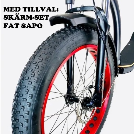 GRAVITY sparkcykel FAT SAPO - 12