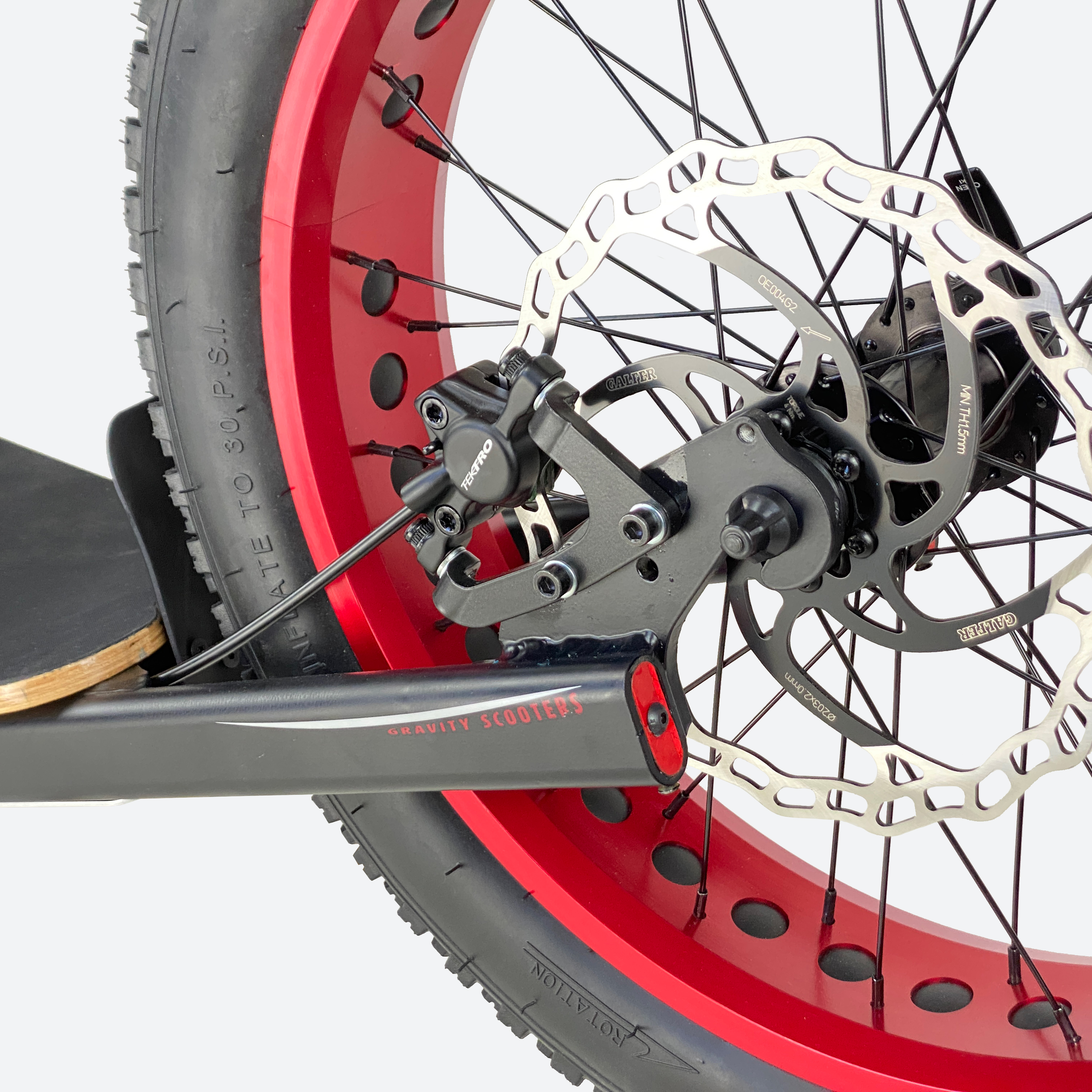 GRAVITY sparkcykel FAT SAPO - 8