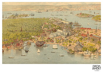 Poster Konst- och industriutställningen 1897