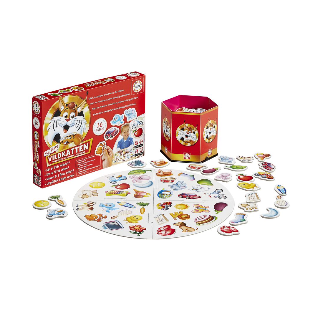 Spel Mitt första Vildkatten från 2år - 2