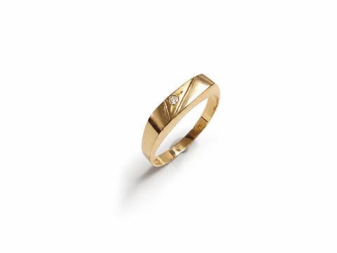 Guldring 18k