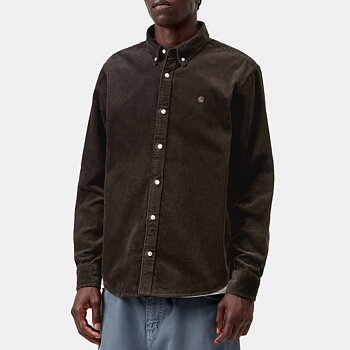 Carhartt WIP - L/S Madison Cord Shirt Tobacco