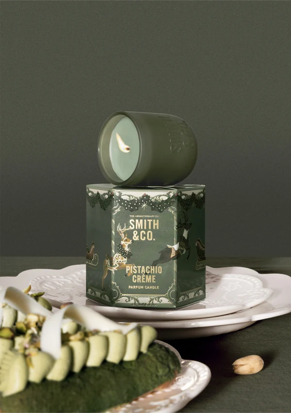 Smith & Co Limited Edition Pistachio Creme Candle 80 gr - 2