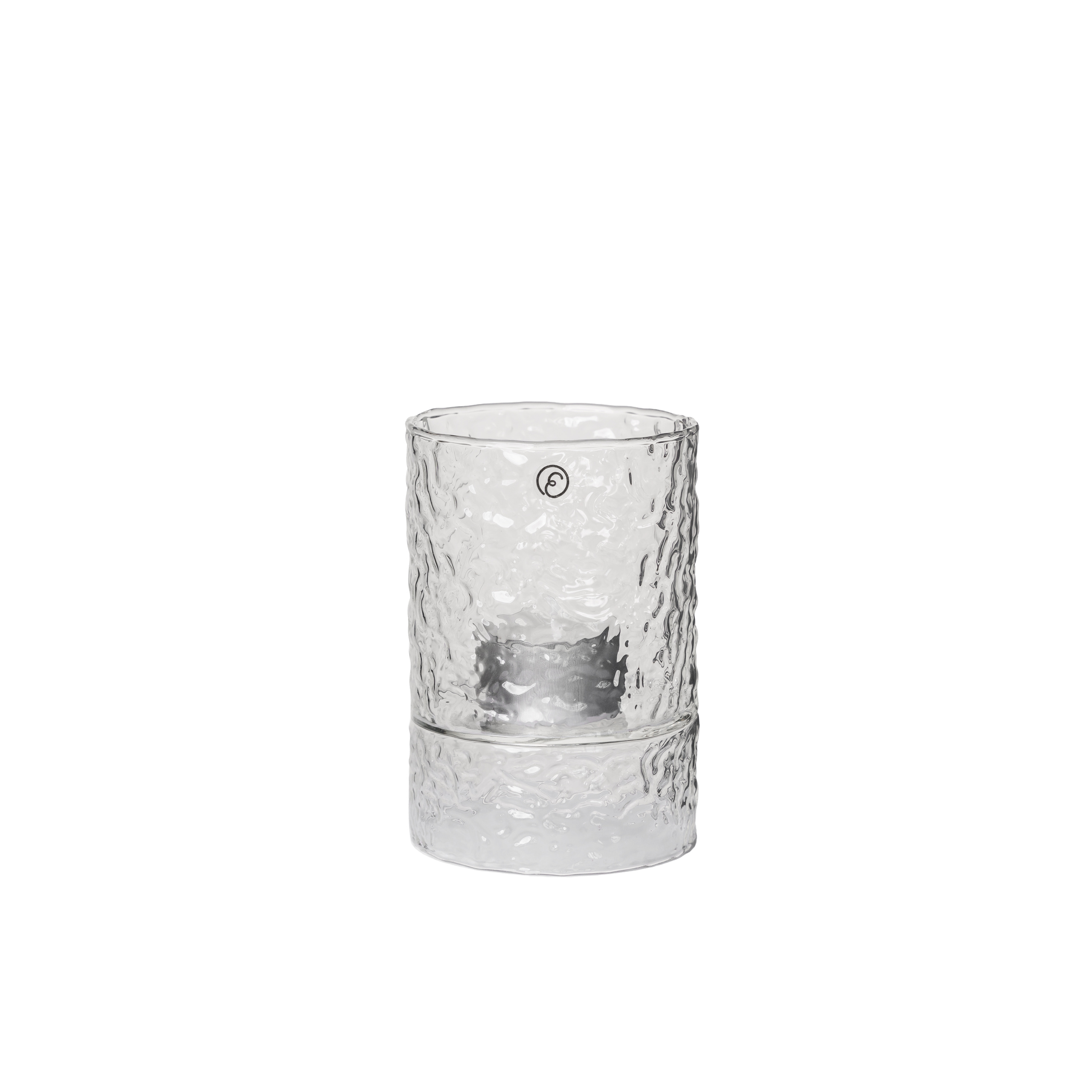 Ljuslykta/Vas Struktur höjd 11cm - Ernst