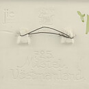 Aimo Nietosvuori (1980s) White Wall Plaque with Mistletoe Motif 18 cm
