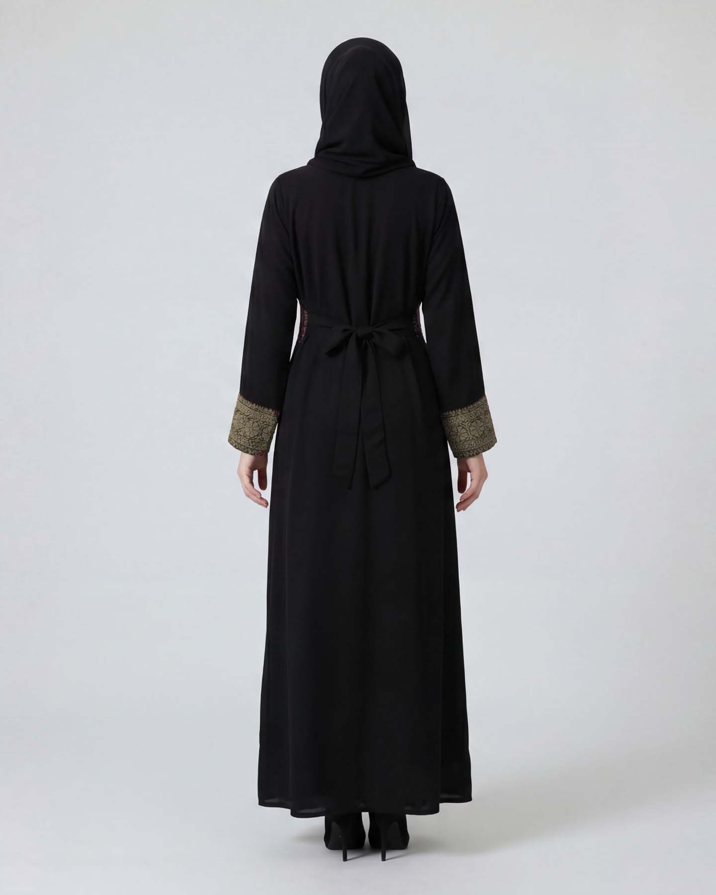 Traditional Abaya - Palestinian Thobe - Beige - 3