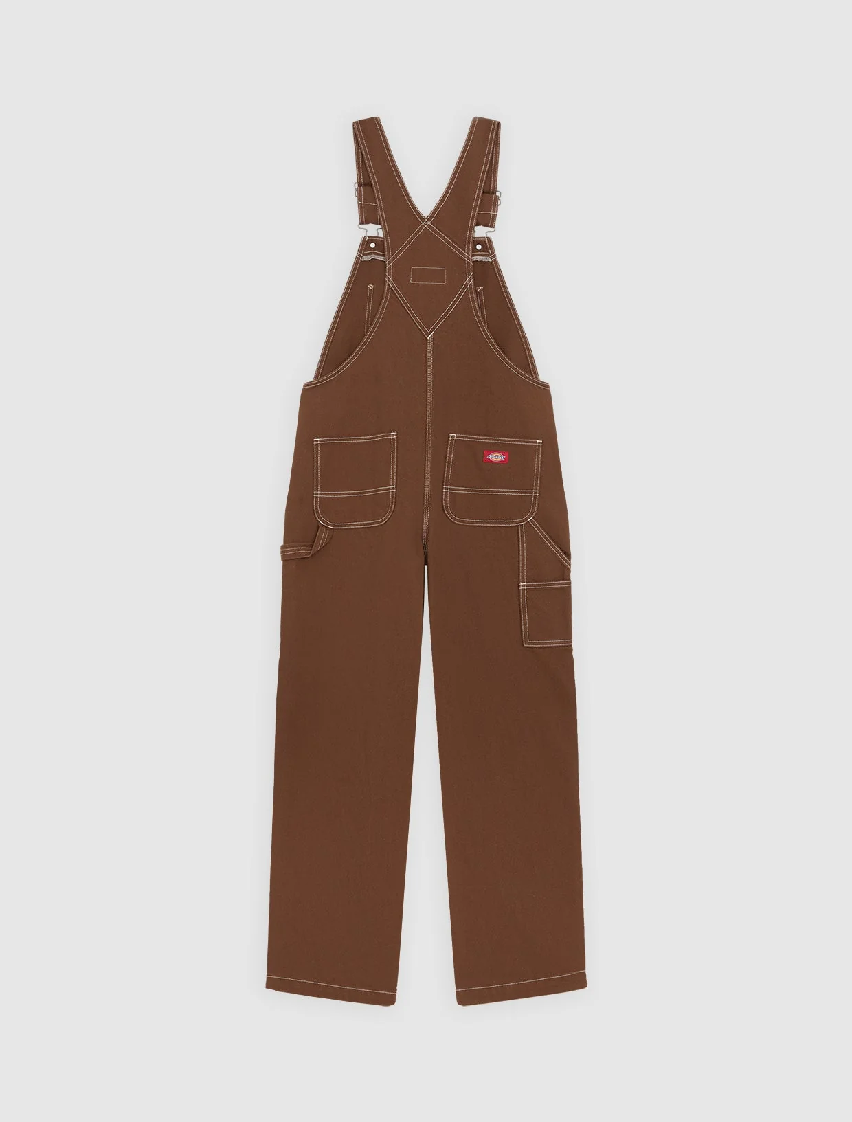 Bib overall / hängslebyxa Dickies  brun - 2