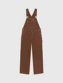 Bib overall / hängslebyxa Dickies  brun