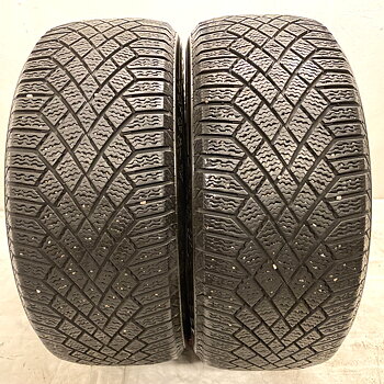 17" BEGAGNADE VINTERDÄCK M+S | 2 st 225/50 R17 98T XL Continental Viking Contact 7 SSR RUNFLAT | V46-2020 | 6mm | 6mm