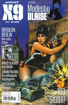 Agent X9 nr 10 2026, Modesty Blaise -  Heroinligan