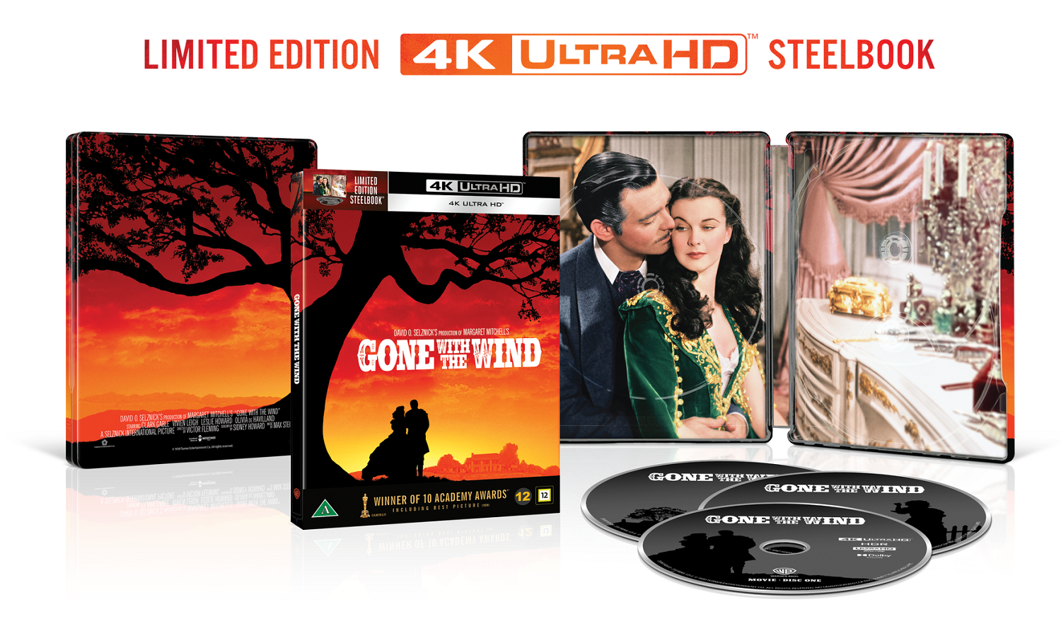 Gone With The Wind (Limited Edition Steelbook) (4K Ultra HD + Blu-ray) - 3