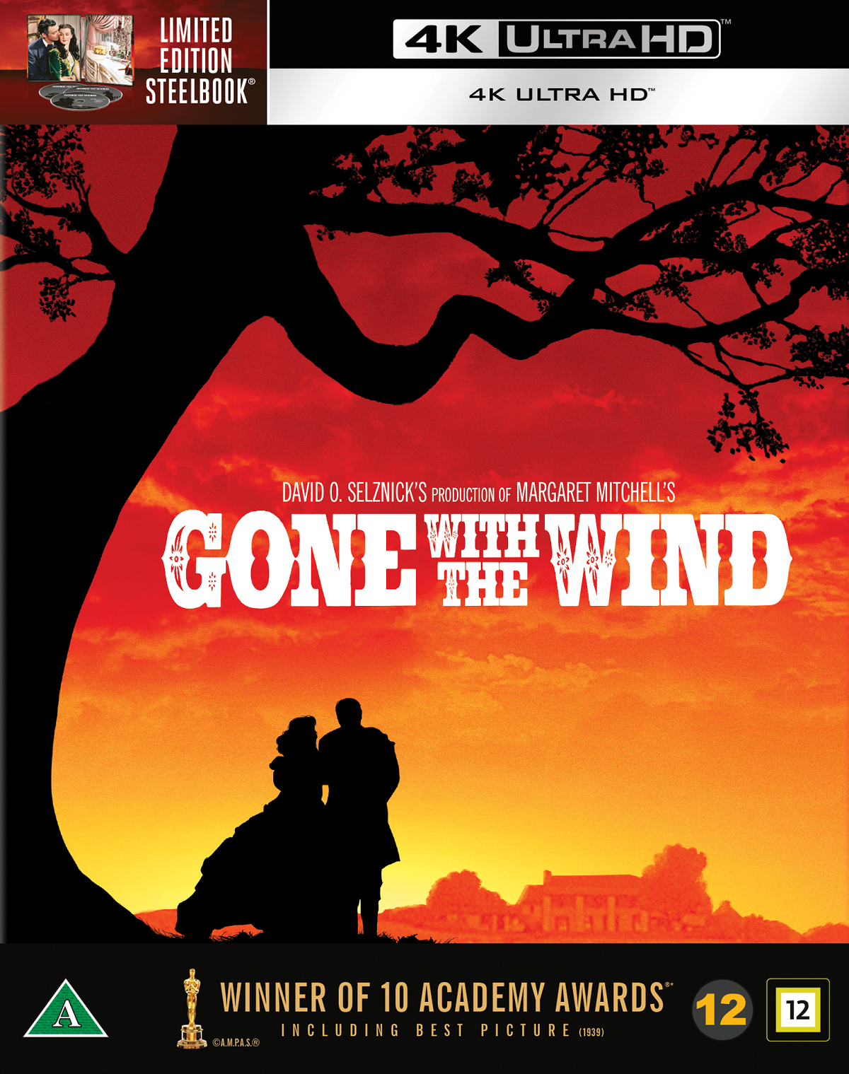 Gone With The Wind (Limited Edition Steelbook) (4K Ultra HD + Blu-ray)