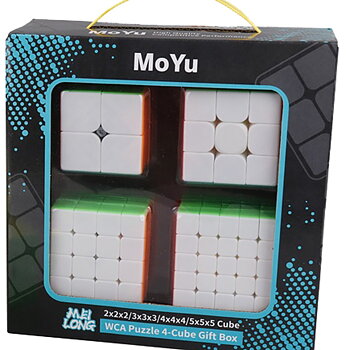 MoYu Presentbox – Fyra speedcubes i en box
