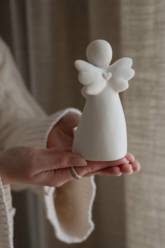 Angel with heart - Guardian angel - Candlestick - Guardian Angel - 2