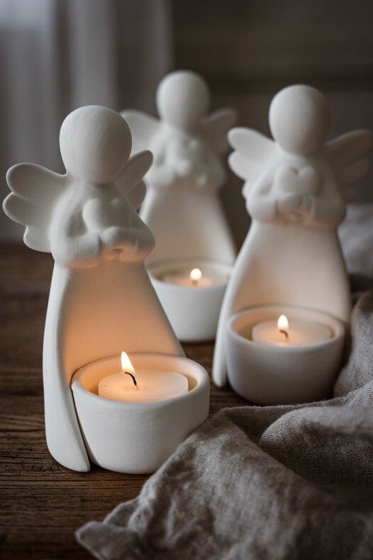 Angel with heart - Guardian angel - Candlestick - Guardian Angel - 3