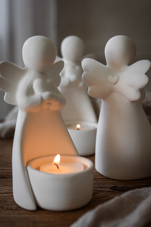 Angel with heart - Guardian angel - Candlestick - Guardian Angel - 4