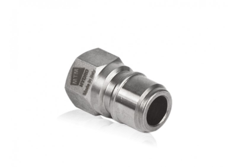 BPS45 Snabbkoppling Hane 1/4" Rostfri