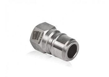 BPS45 Snabbkoppling Hane 1/4" Rostfri