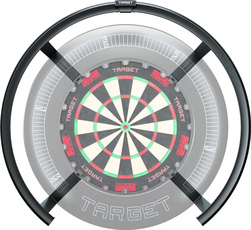 Target Corona Vision Dartboard Lightning