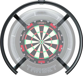 Target Corona Vision Dartboard Lightning