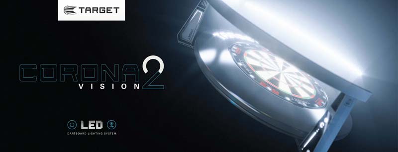 Target Corona Vision Dartboard Lightning - 9