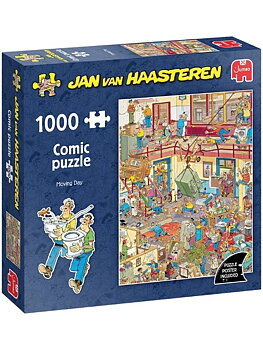 Jan van Haasteren Pussel med 1000 bitar Moving Day