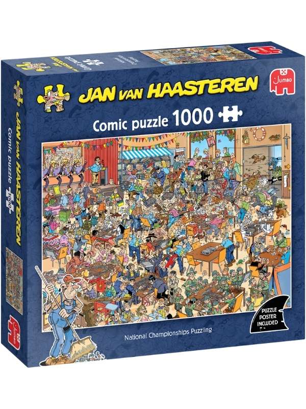 Jan van Haasteren Pussel 1000 bitar National Championship Puzzling