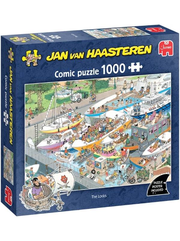 Jan van Haasteren Pussel 1000 bitar The Locks