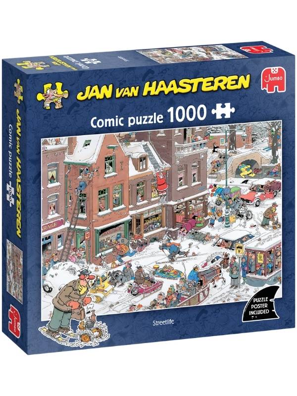 Jan van Haasteren Pussel 1000 bitar Streetlife