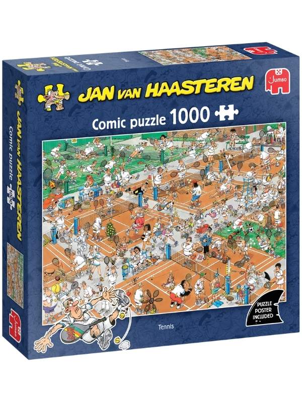 Jan van Haasteren Pussel 1000 bitar Tennis