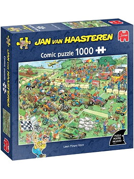 Jan van Haasteren Pussel 1000 bitar Lawn Mower Race