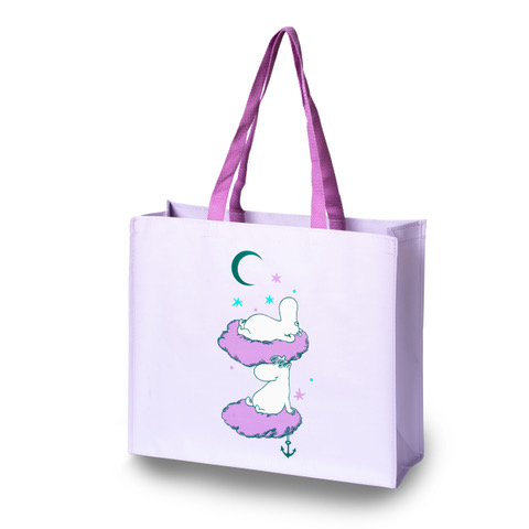 Moomin shoppingbag 41x35 cm,  Moomin CLOUD Mooomintroll & Snorkmaiden