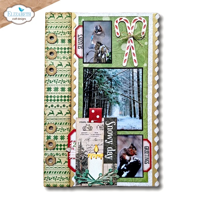 Elizabeth - Clear stamps - Seasonal Postage - 3