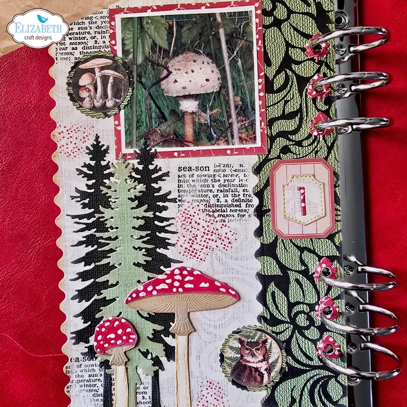 Elizabeth - Clear stamps - Seasonal Textures - 3