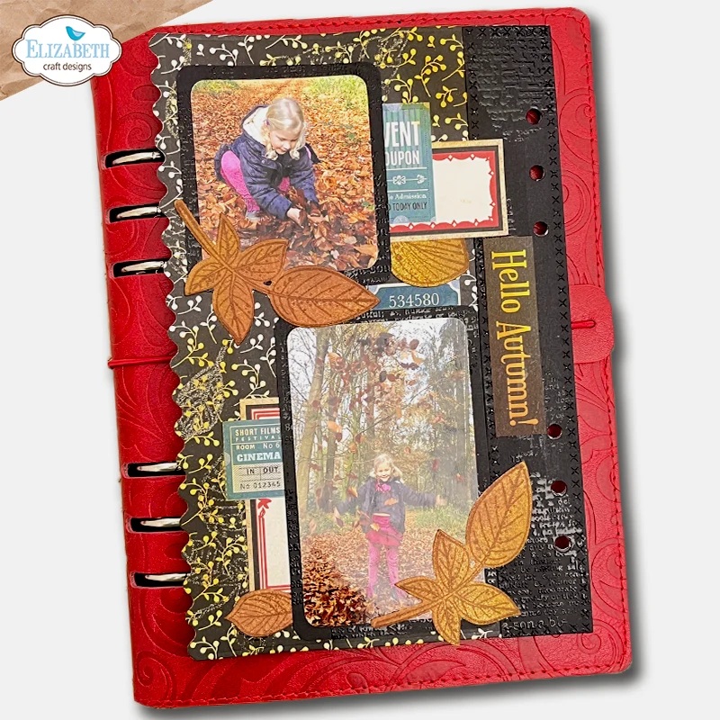 Elizabeth - Seasonal Words & Leaves Stamp and Die Set - 3