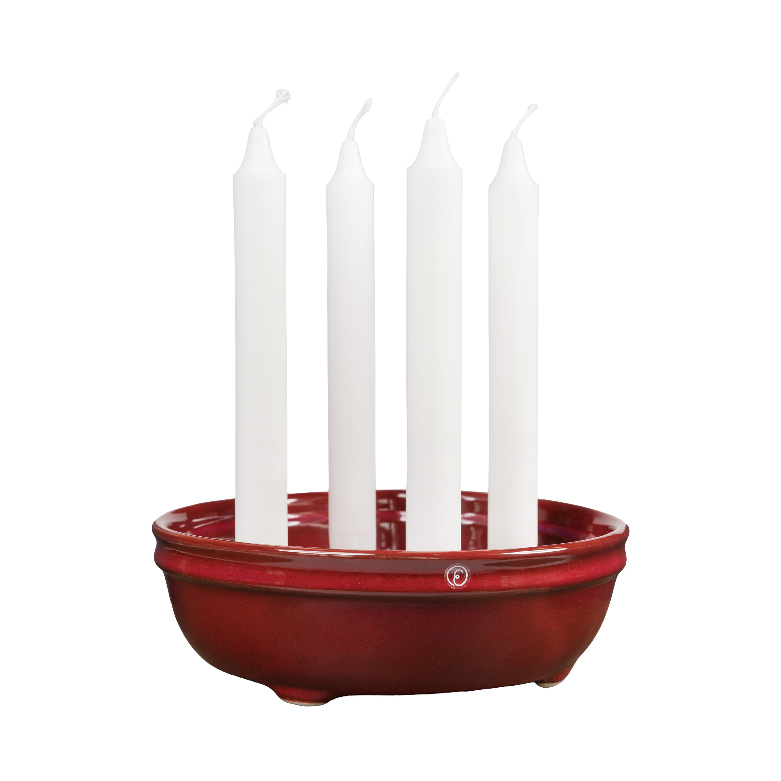 Adventsljusstake ERNST - Röd - 3